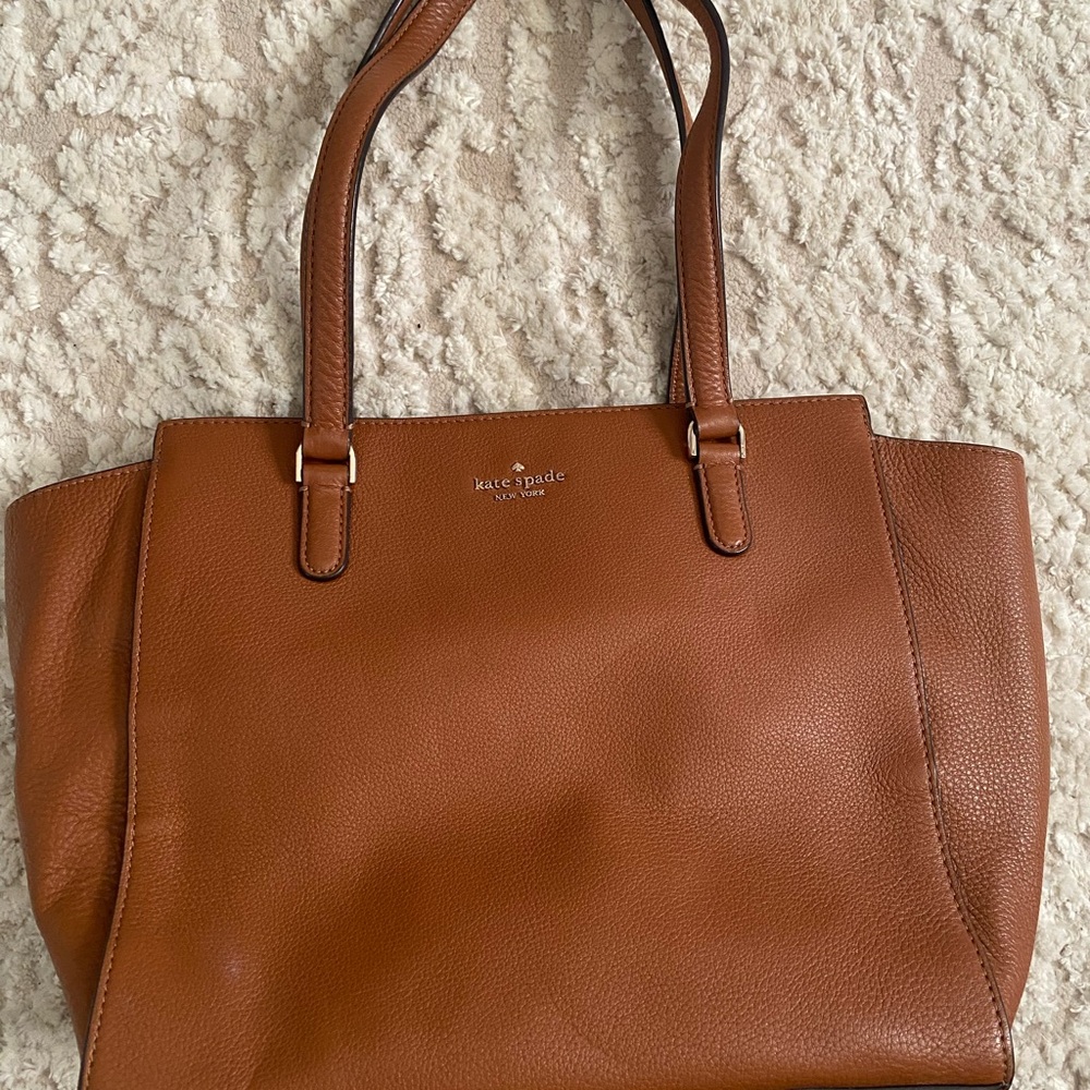 Kate Spade Tan Leather Tote